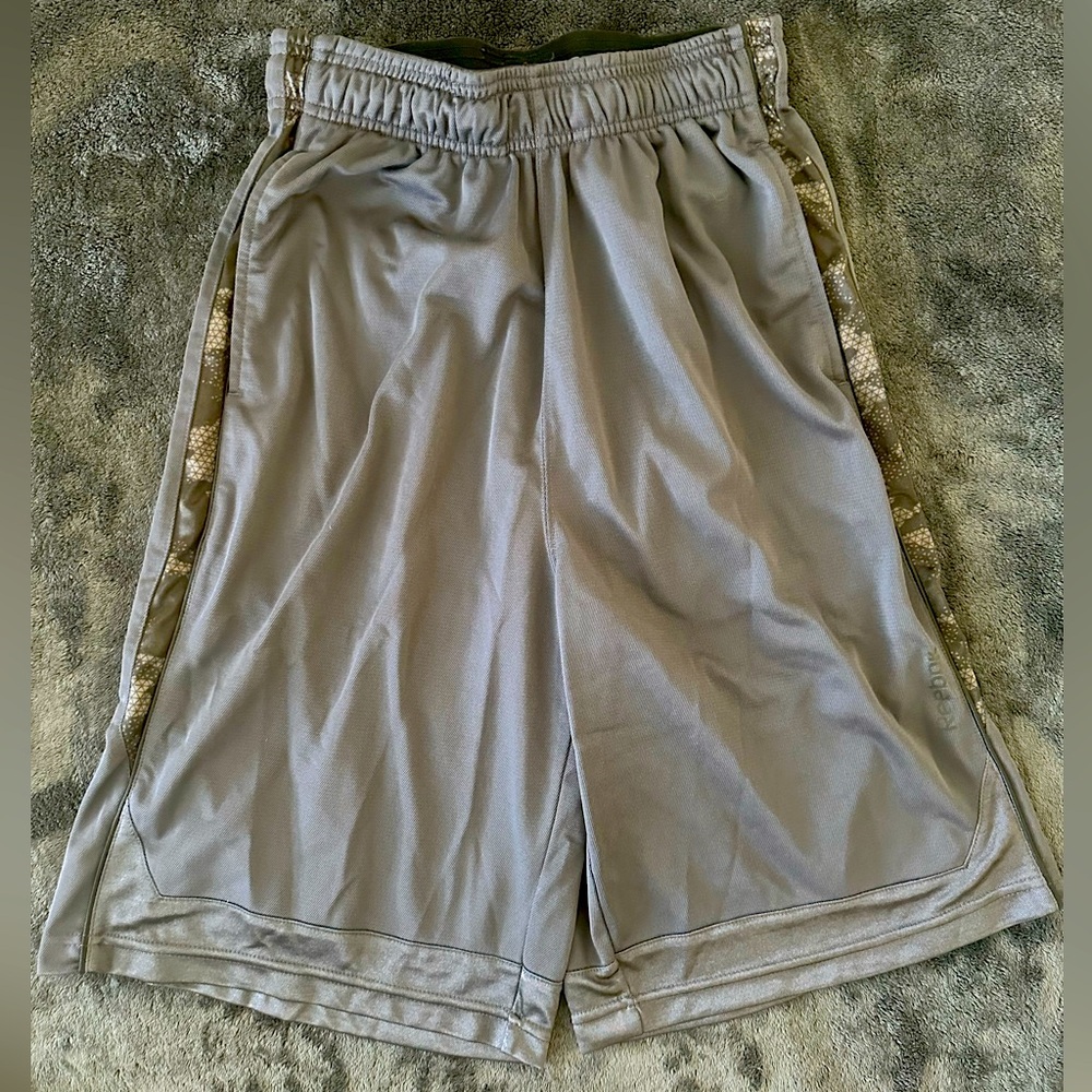 NEW Men's REEBOK Training Athletic shorts Dark Gray size Small